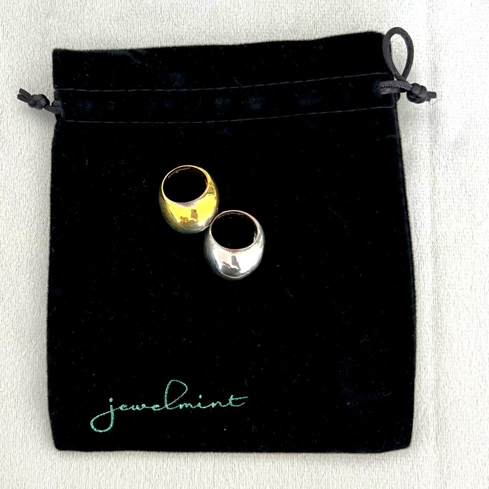 JewelMint Retro Stacking Rings - Picture 2 of 6